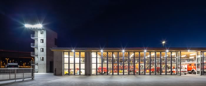 CeramCool® LED-Lichtsysteme in der neuen Feuerwache Plochingen